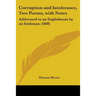 Corruption and Intolerance, Two Poems, with Notes: Addressed to an Englishman by an Irishman (1808)