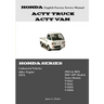 Honda Acty English Factory Service Manual