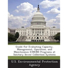 Guide for Evaluating Capacity, Management, Operation, and Maintenance (CMOM) Programs at Sanitary Sewer Collection Systems