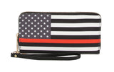 USA Small Wallet American Flag Purse by hfstylish