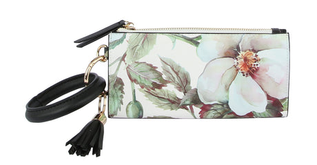 TOP ZIP FLORAL WRISTLET by hfstylish