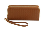 Small Wallet for Women Compact Wristlet by hfstylish