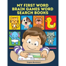 My First Word Brain Games Word Search Books English Montessori: Easy to remember new vocabulary faster. Learn sight words readers set with pictures la