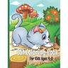 Cat Coloring Book: Cute Cat Coloring Book for Kids Ages 4-8