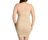 InstantFigure Shapewear Strapless Slimming Curvy Dress with Empire Waist WBD036C by InstantFigure INC