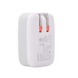 Ventev 20W PD USB C Wall Charger and USB C to USB C Cable 3.3ft White by Ventev