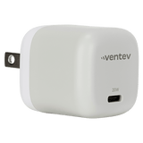 Ventev 20W ULTRAFAST USB C Universal Mini Wall Charger White by Ventev