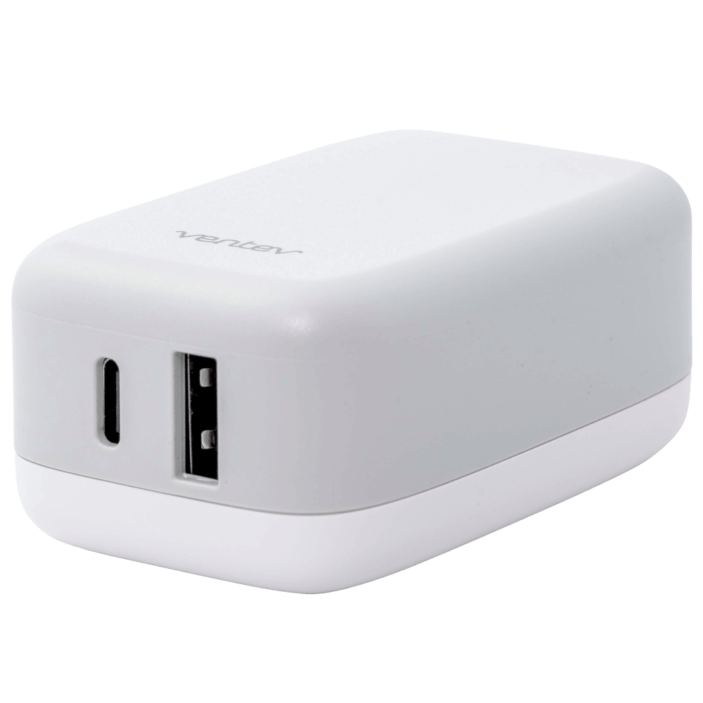 Ventev 27W Dual USB C and USB A Wall Charger by Ventev