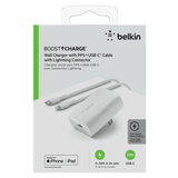 Belkin USB C PPS Wall Charger 30W with Type C to Lighting Cable 1m by Belkin