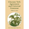 Choctaw Verb Agreement and Universal Grammar