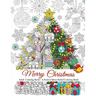 Merry Christmas: A Festive Stress Relief Coloring Book for Adults