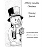 A Merry Mandala Christmas Coloring Journal