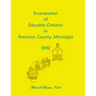 Enumeration of Educatable Children in Pontotoc County, Mississippi, 1892