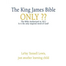 The King James Bible Only