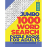 Jumbo 1000 Word Search Puzzle Books For Adults: The Biggest Brain Games Word Search Puzzles