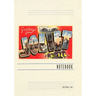 Vintage Lined Notebook Greetings from Joliet, Illinois