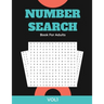 Number Search Book For Adults VOL1: Large Print Puzzle Book Gift With Solutions