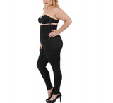 InstantFigure Curvy Hi-Waist Compression Leggings WPL016C by InstantFigure INC