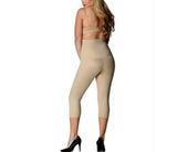 InstantFigure Hi-Waist Double Control Capri Leggings WPL017 by InstantFigure INC