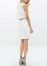 Women's Sleeveless Mesh Front Zipper Dress by Shop at Konus