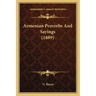 Armenian Proverbs And Sayings (1889)