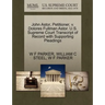 John Astor, Petitioner, V. Dolores Fullman Astor. U.S. Supreme Court Transcript of Record with Supporting Pleadings