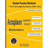 Accuplacer Subject Test Mathematics: Student Practice Workbook + Two Full-Length Accuplacer Math Tests