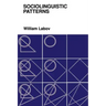 Sociolinguistic Patterns