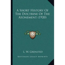 A Short History Of The Doctrine Of The Atonement (1920)