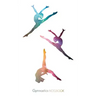 Gymnastics Notebook: (galaxy cover)