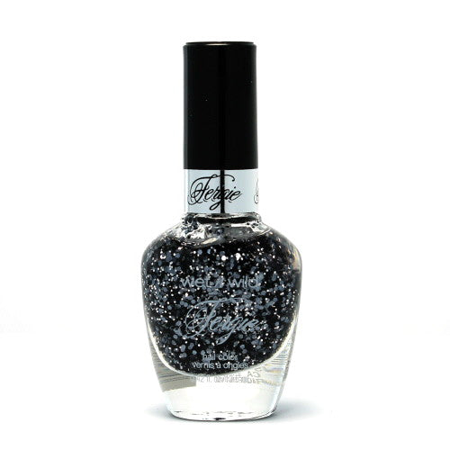 WET N WILD Fergie Heavy Metal Nail Polish - Black Metal Magic (DC)