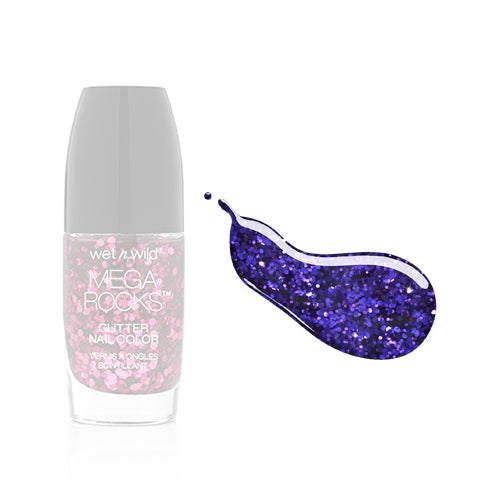 WET N WILD Megarocks Glitter Nail Color - Jam Session (DC)