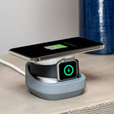 Ventev wireless watchdock duo Wireless Charging Pad 10W and Apple Watch Charger Gray, White by Ventev