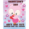Valentine's Day ABC's and 123's: Coloring Book for Toddlers