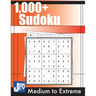 1000+ Sudoku: Medium, Hard, Expert and Extreme Puzzles for Adults