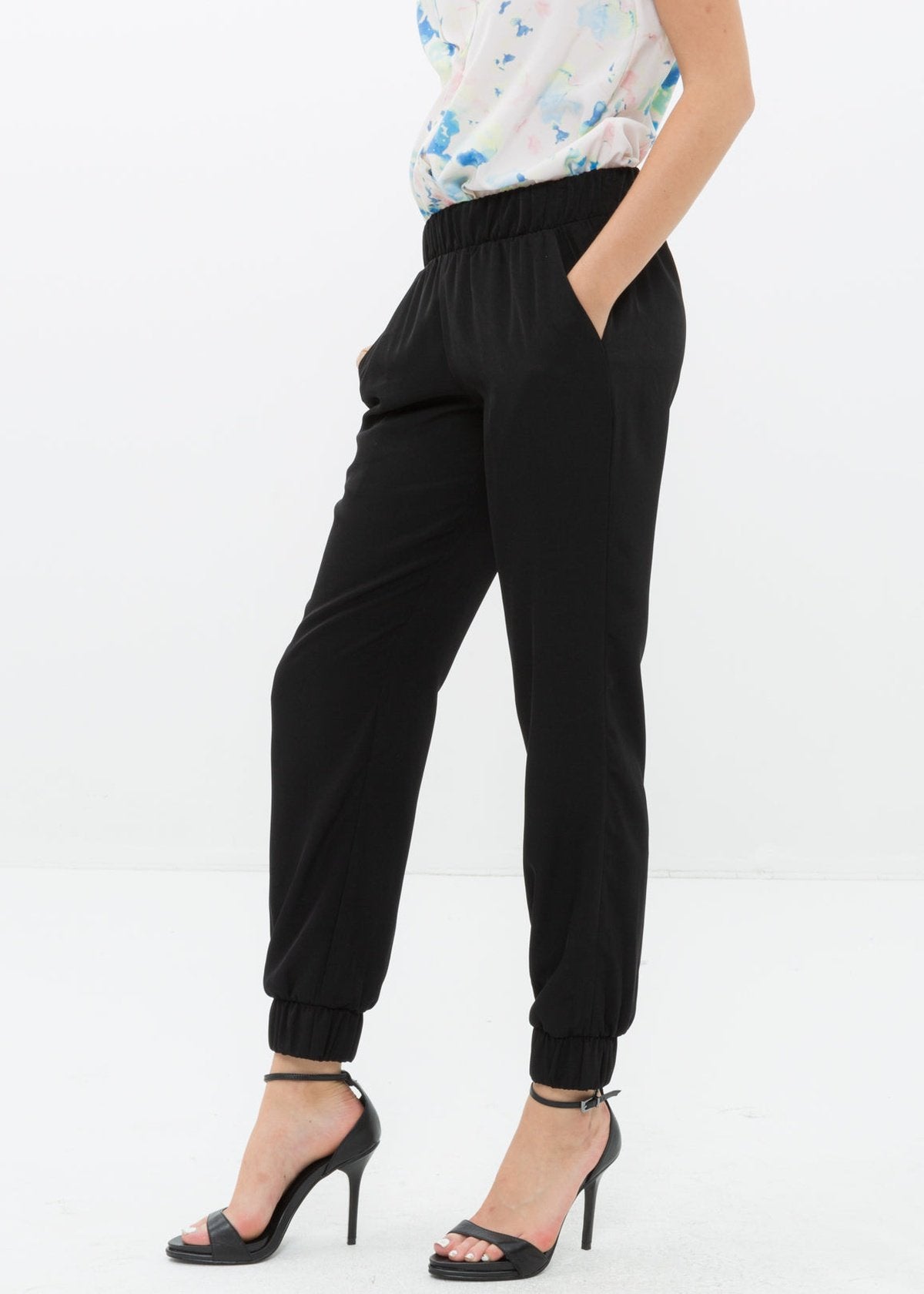 Women's All Day Elastic Cuff Jogger Pants by Shop at Konus