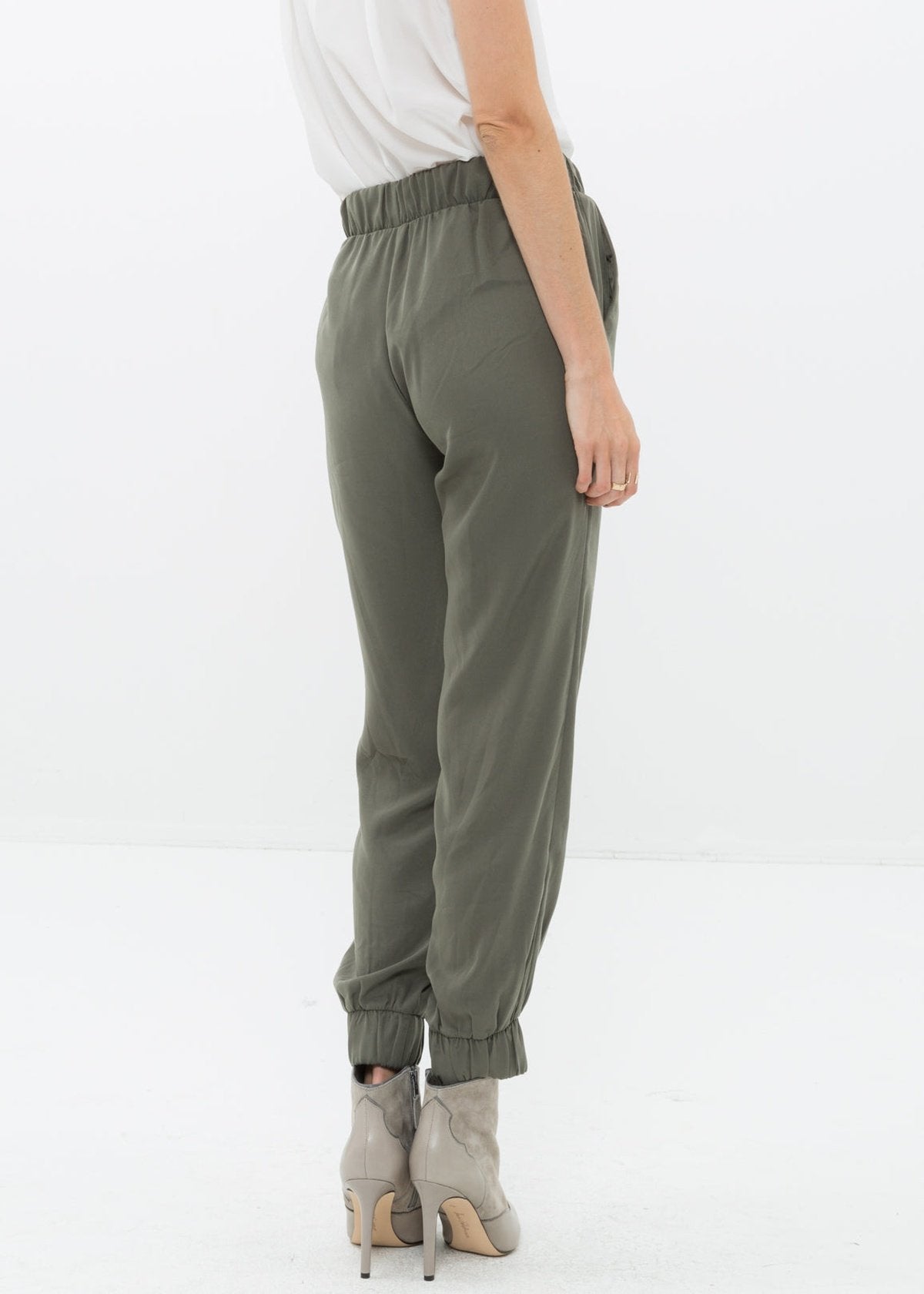 Women's All Day Elastic Cuff Jogger Pants by Shop at Konus