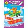School Zone Numbers Fun! Write & Reuse Workbook