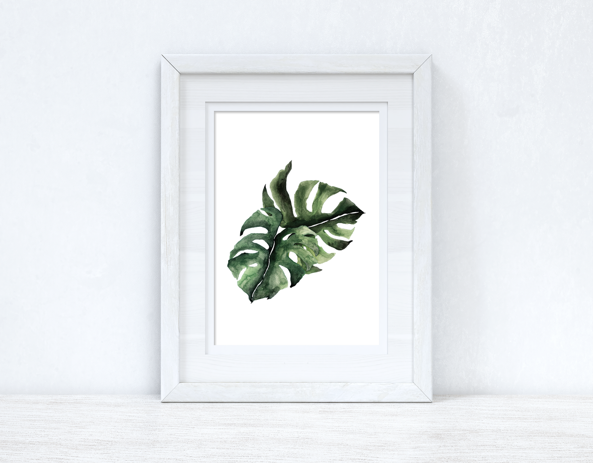 Watercolour Greenery Swiss 3 Bedroom Home Kitchen Living Room Wall Decor Print by WinsterCreations™ Official Store