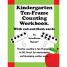Kindergarten Ten-Frame Counting Workbook: With Cut-Out Flash Cards