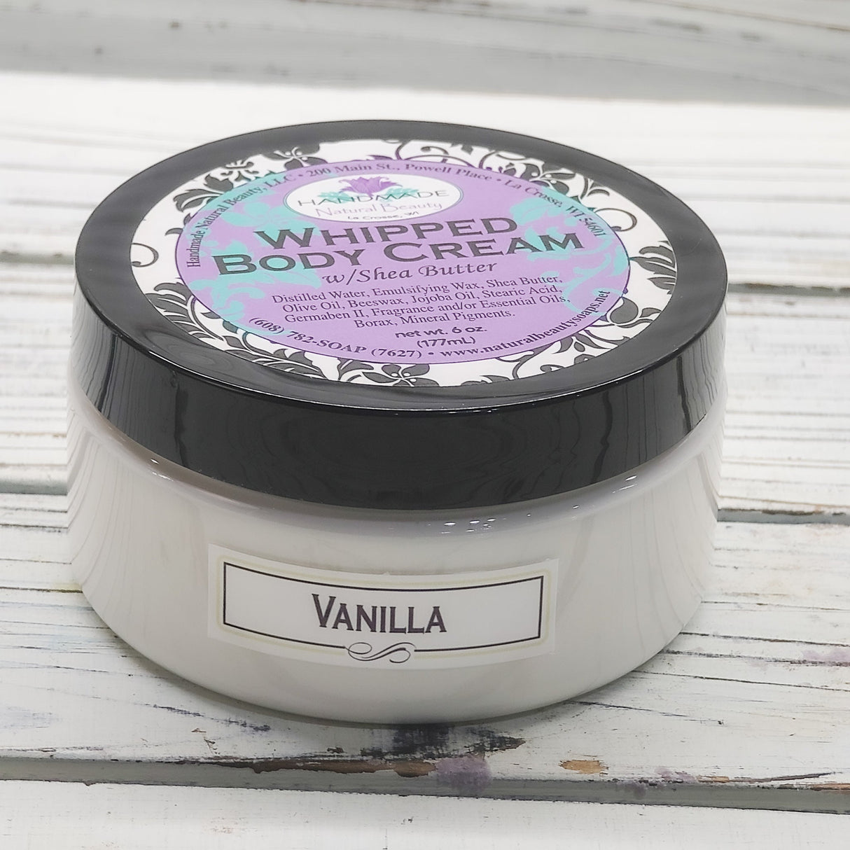 Shea Butter Whipped Body Cream by Handmade Natural Beauty