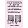 English Furniture at a Glance - A Simple Review in Pictures of the Origin and Evolution of Furniture From the Sixteenth to the Eighteenth Centuries