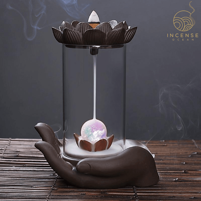 Windproof Backflow Incense Burner by incenseocean