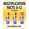 Multiplication Facts 0-12 with Answers: Improve Your Math Fluency Worksheets