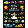 Race Car Planner 2026: For All Your Weekly Appointments! 12 Months Daily Organizer with Cool Automobiles (January-December)