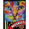 Cat Square Mosaics Coloring Book: Colorful Animals Coloring Pages Color by Number Puzzle