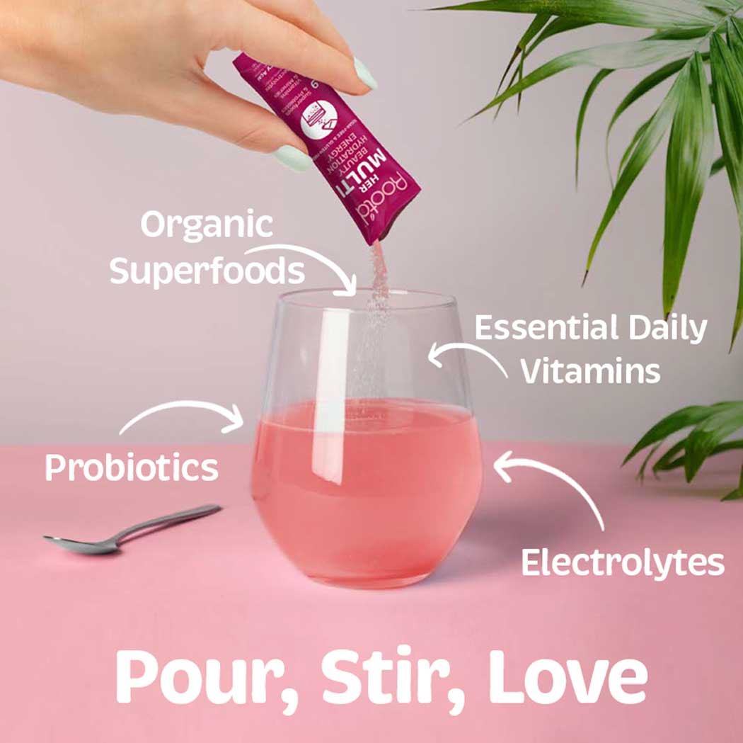 Her MULTI -Essential Vitamins & Minerals + Electrolytes for Women by Root'd