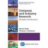 Company and Industry Research: Strategies and Resources