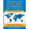 Large Print Learn Swedish with Word Search Puzzles Volume 2: Learn Swedish Language Vocabulary with 130 Challenging Bilingual Word Find Puzzles for Al