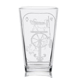 EGYPTIAN TAROT CARD Pint Glasses by LumEngrave